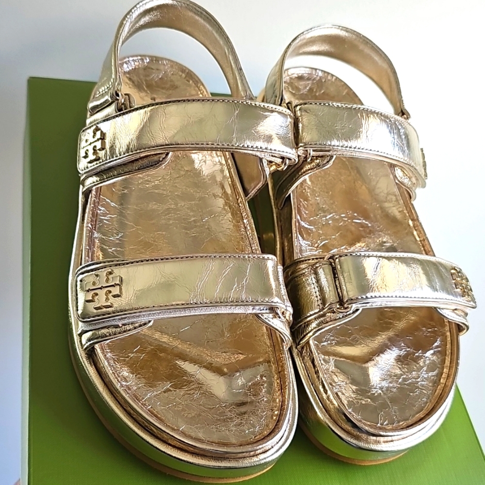 Gold Women's Sandals